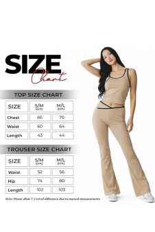 Women’s 2-Piece Gym Tracksuit Co-Ord Set