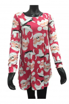 Women Santa Christmas Winter Party Dress