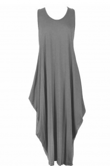 Women Stone Plus Size Parachute Tulip Dress