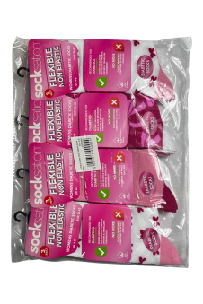 Active Star Womens Diabetic Socks Bow Style (Pack of 3 Pairs)