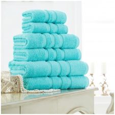 ZERO TWIST HAND TOWEL AQUA