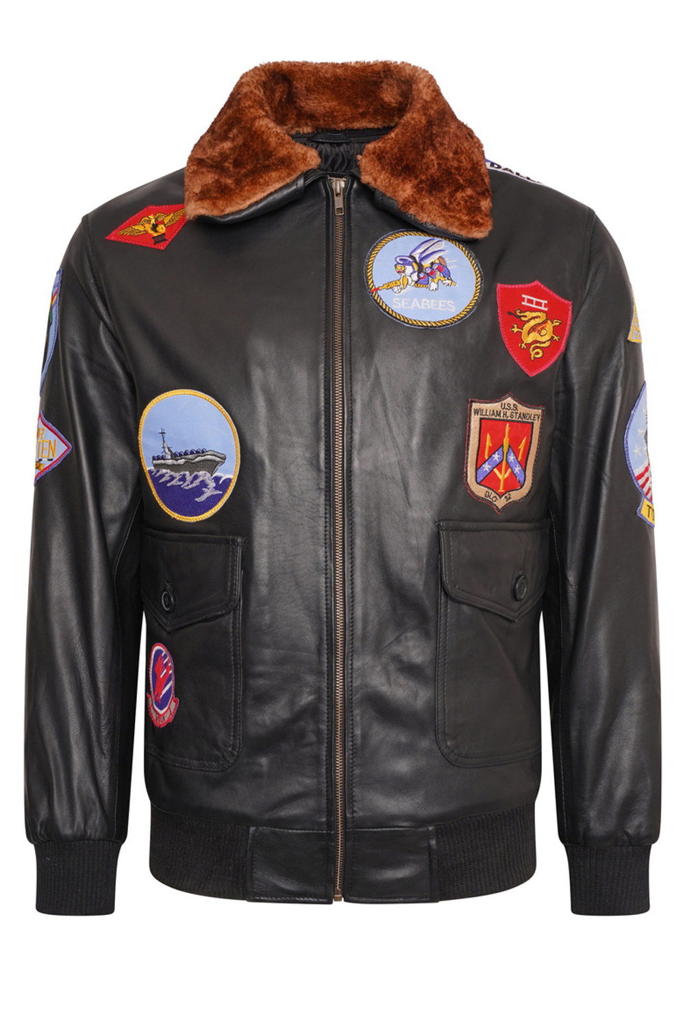Top Gun Pete Maverick Tom Cruise Brown Jacket