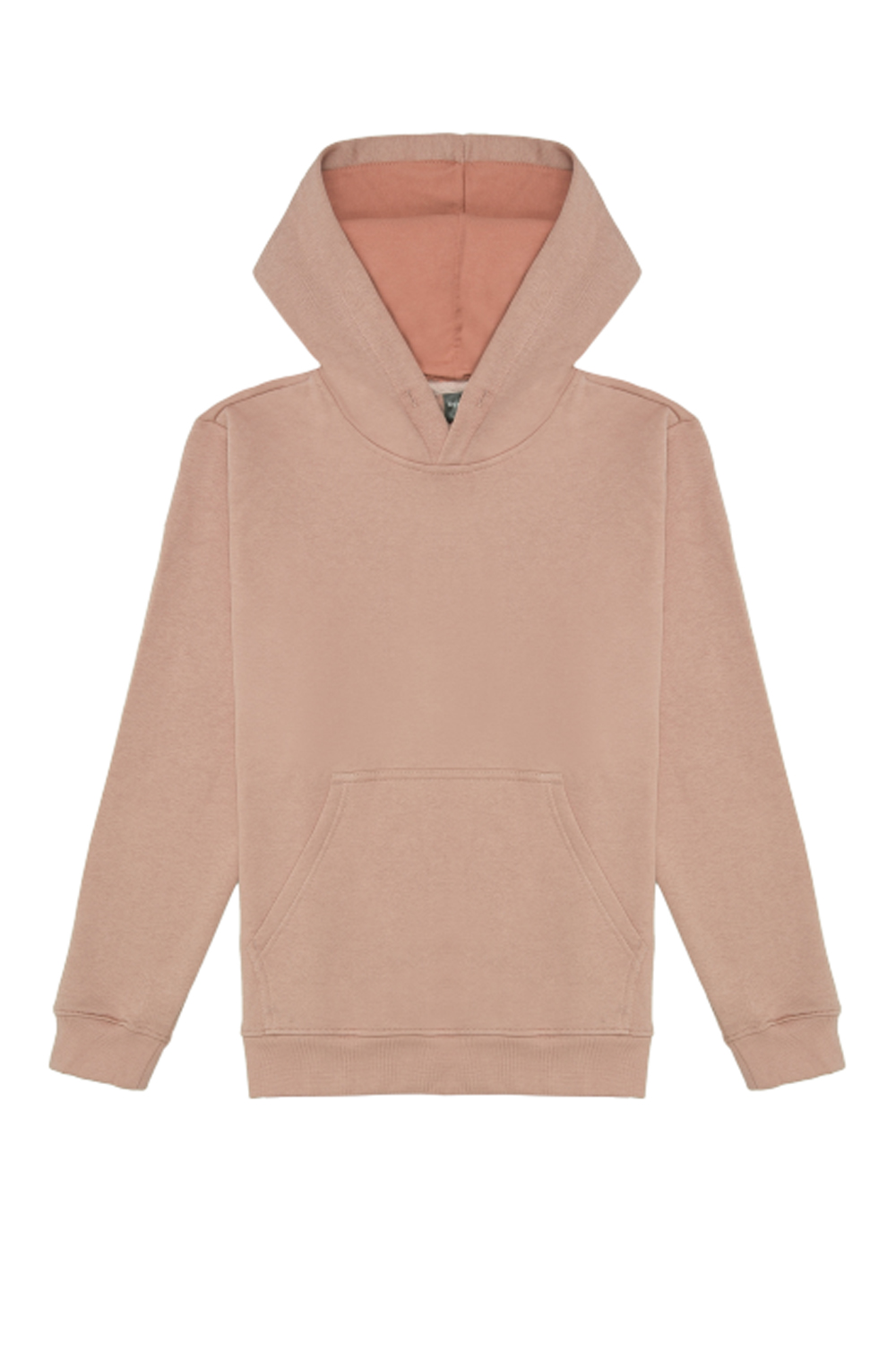 Unisex Plain Hoodie Deep pink
