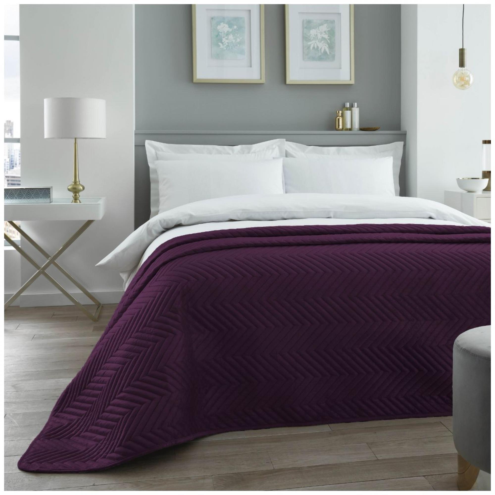 Velvet Touch Bed Spread Heather