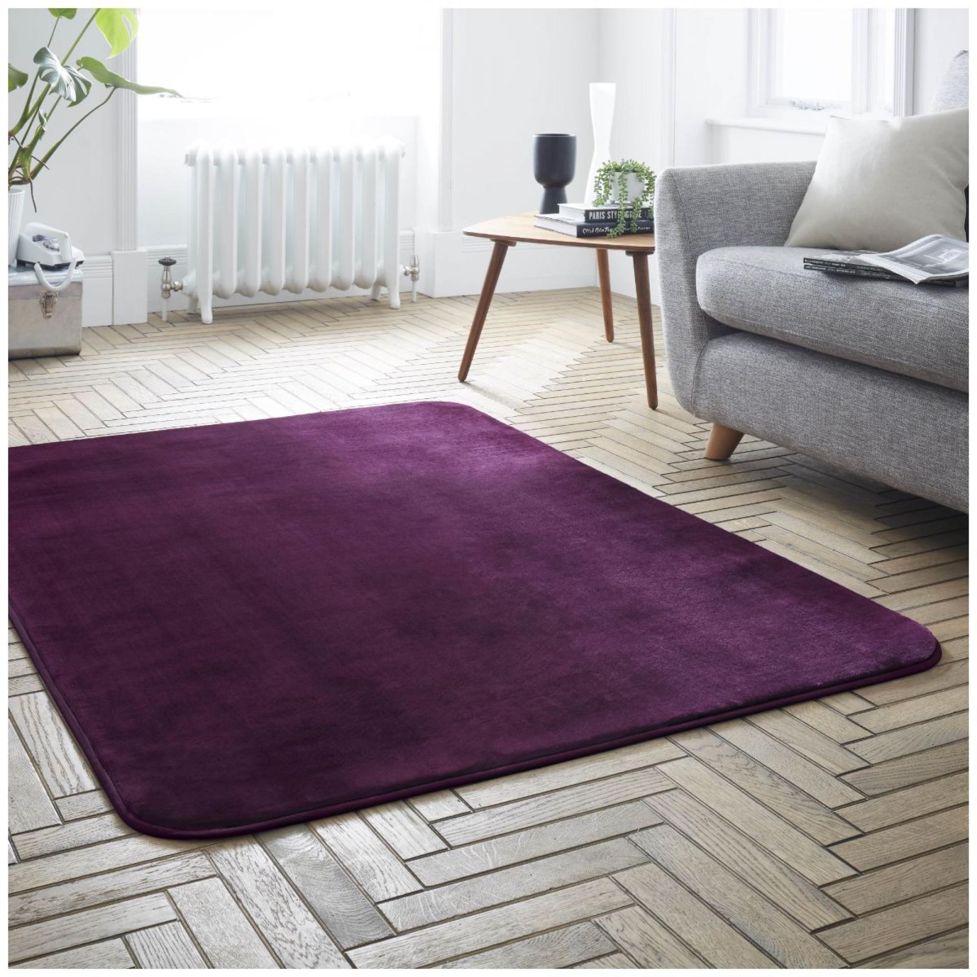 Velvet Touch Rugs 60x110 Aubergine