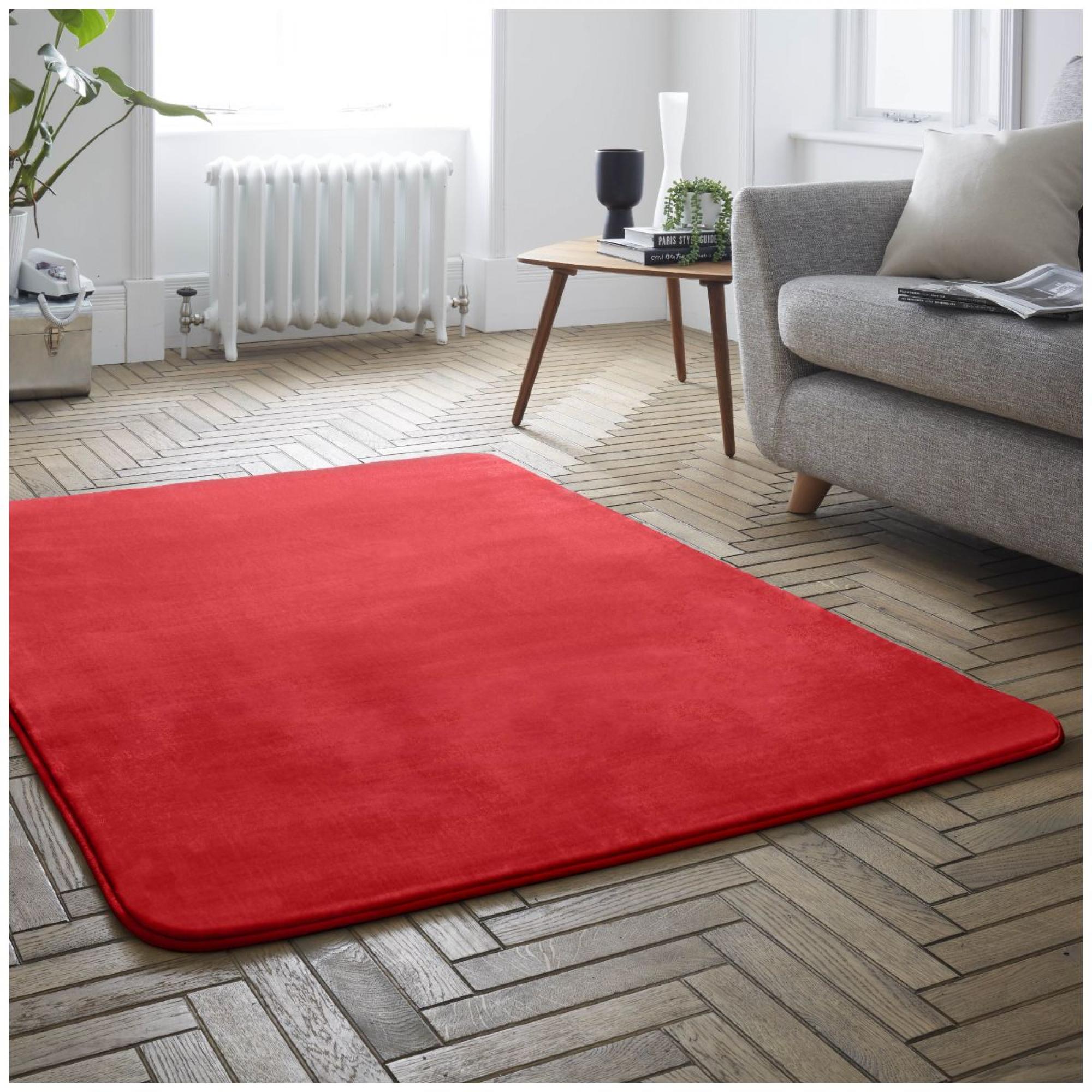 VELVET TOUCH RUGS 60X110 RED - 6439