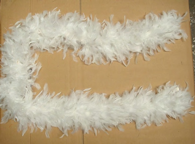 White Feather Boa High Quality