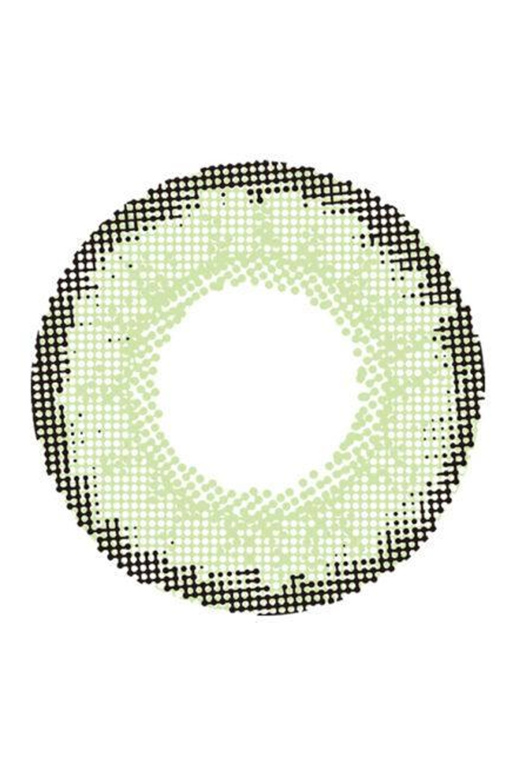 Wicked Eyes Three Tone Gemstone Green 30 Days Lenses