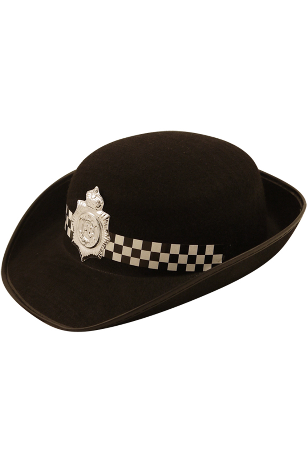 Wickedfun Adult Policewoman Black Felt Hat