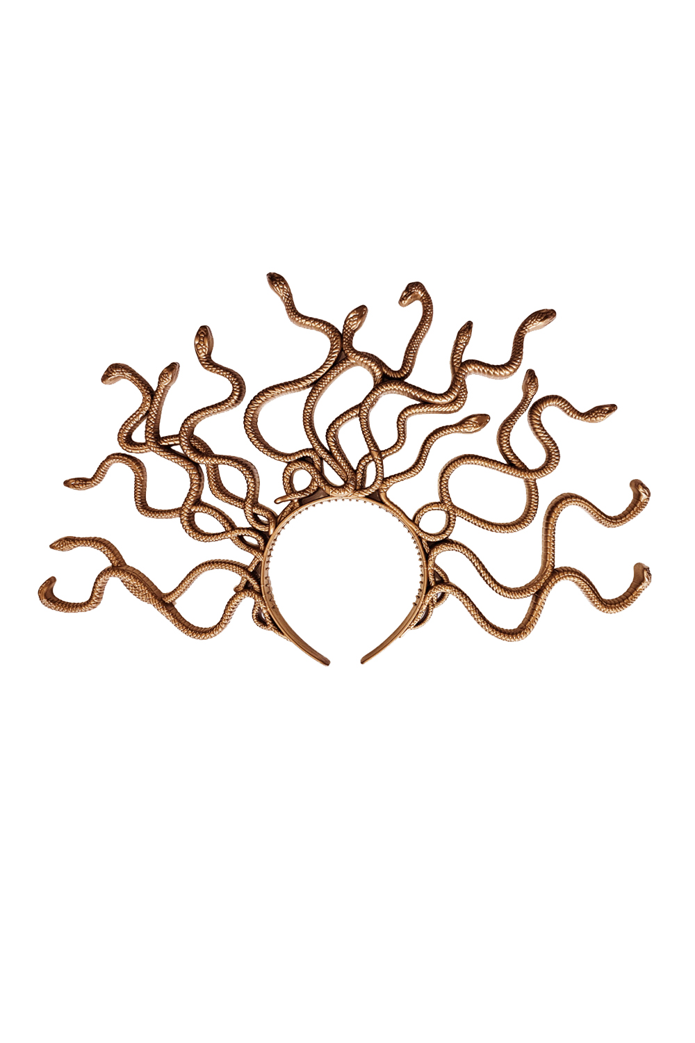 Wickedfun Gold Greek Gorgon Snake Headband 40x28 cm