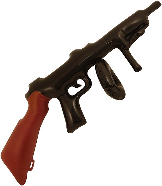 Wickedfun Inflatable Tommy Gun 75cm