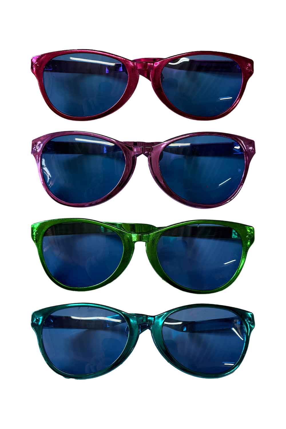 Wickedfun Jumbo Glasses (4 colours) pack of 12