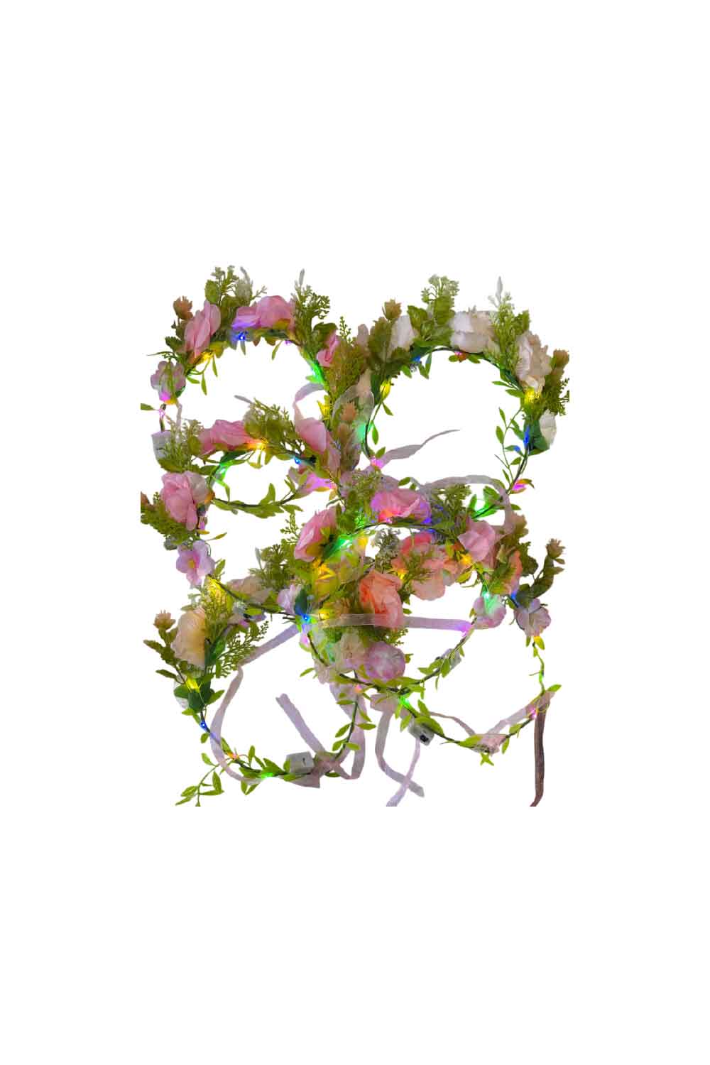 Wickedfun Pastel Flower Headband