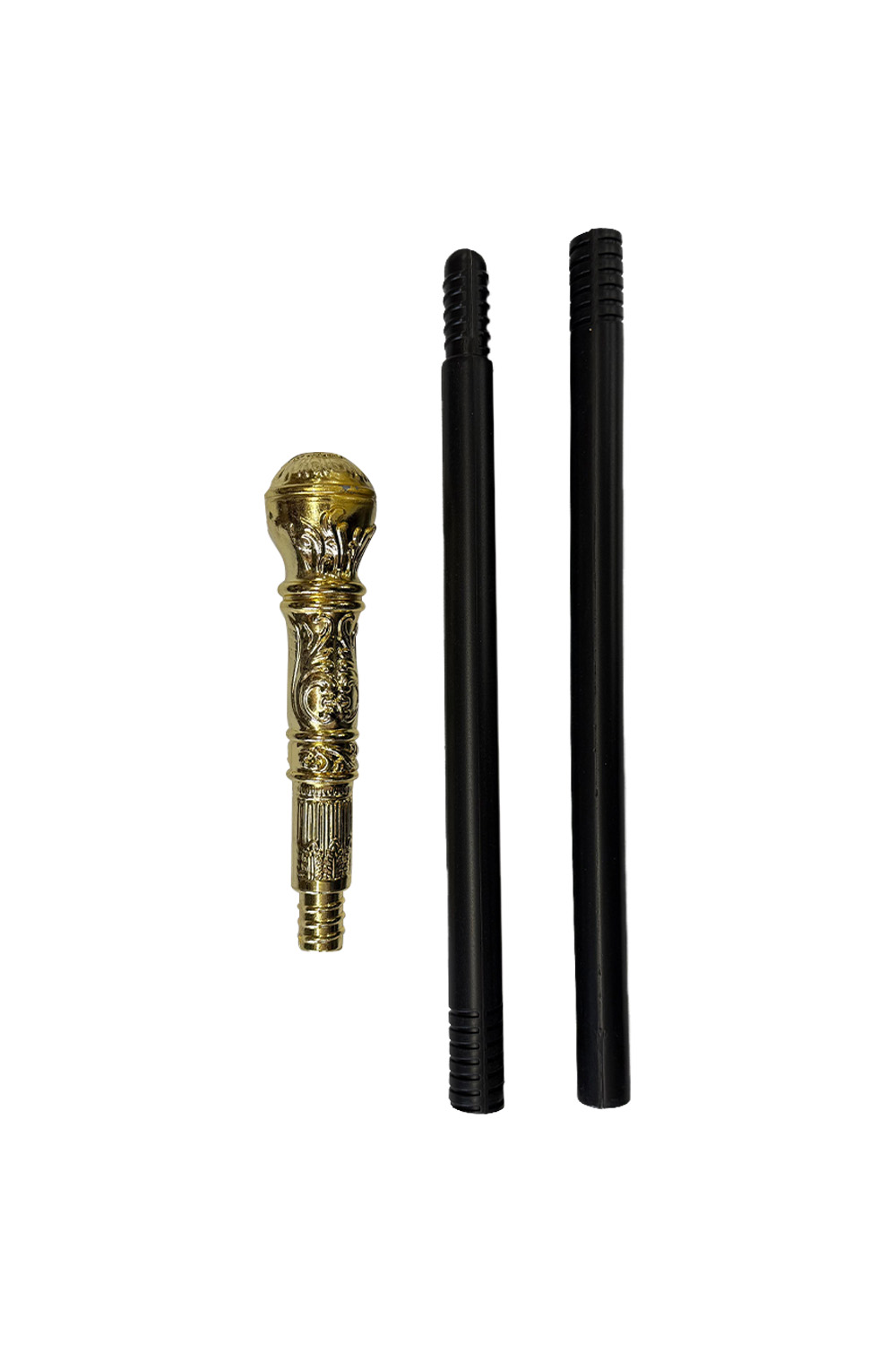 Wickedfun Pimp Stick With Gold Top 3 Pcs Set