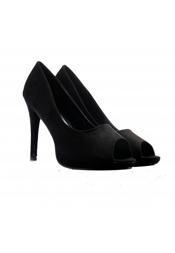 Women Drag Queen Cross Dresser HIGH Heel PEEP Toe Court Shoes