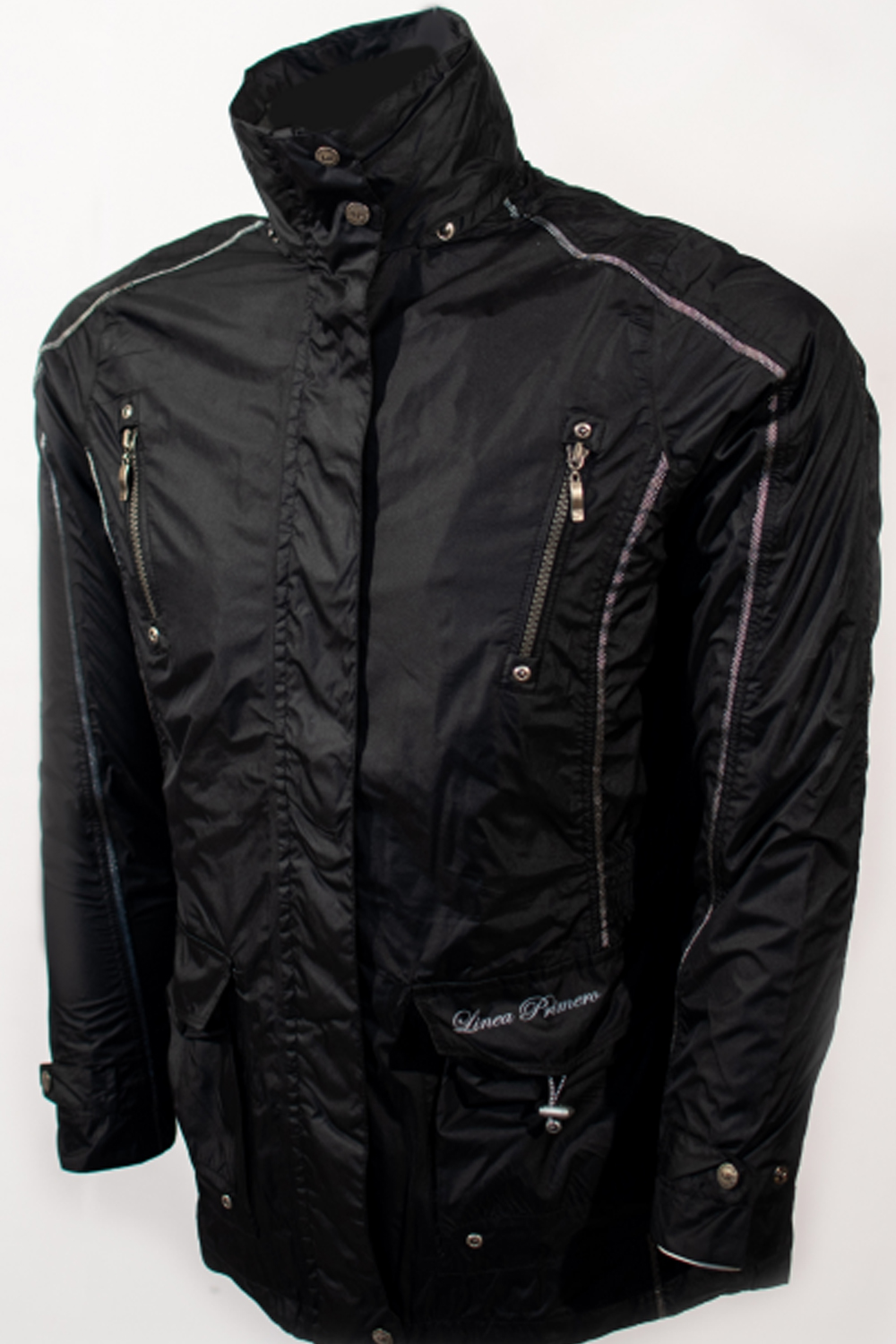 Women Printed Jacket Black