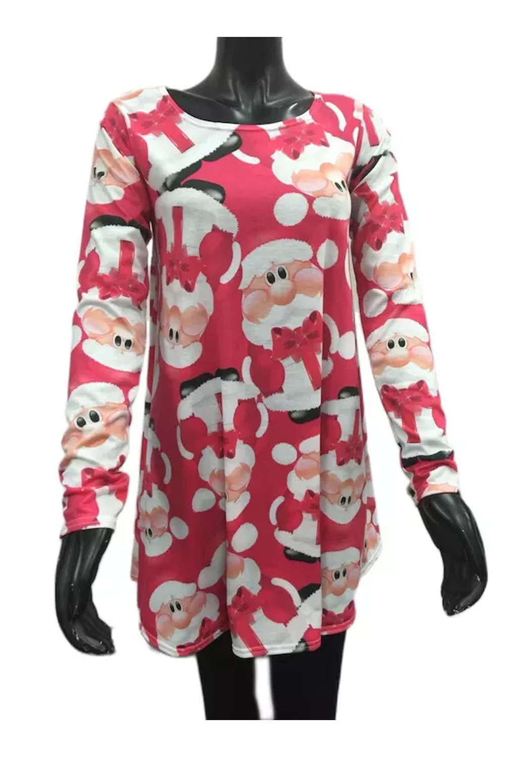 Women Santa Christmas Winter Party Dress