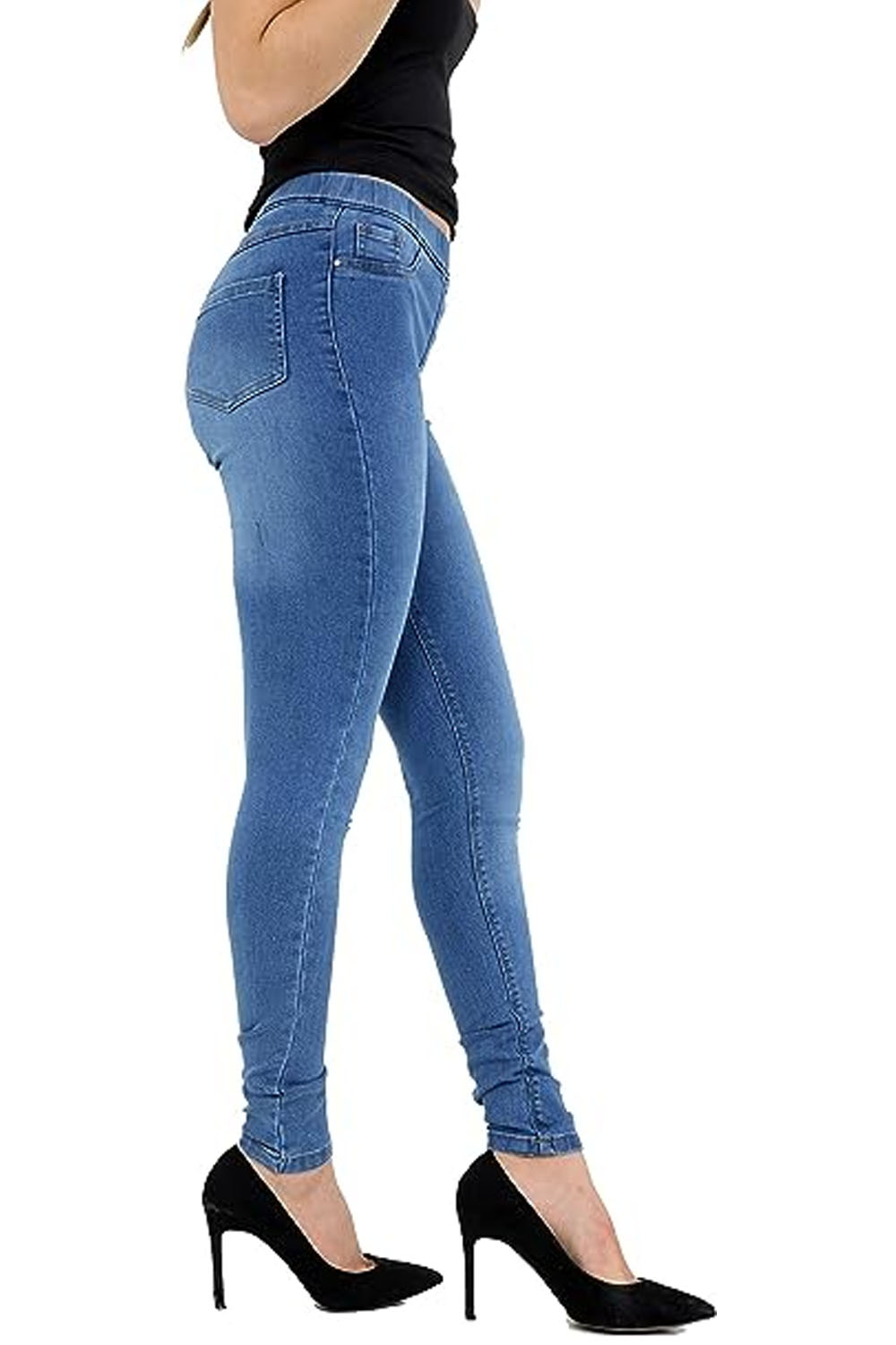 Women Slim fit Stretch Denim Jegging Legging UK Sizes 8 to 26