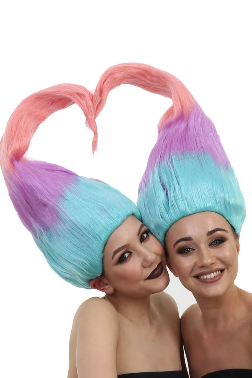 Women Twin Troll Style Wig