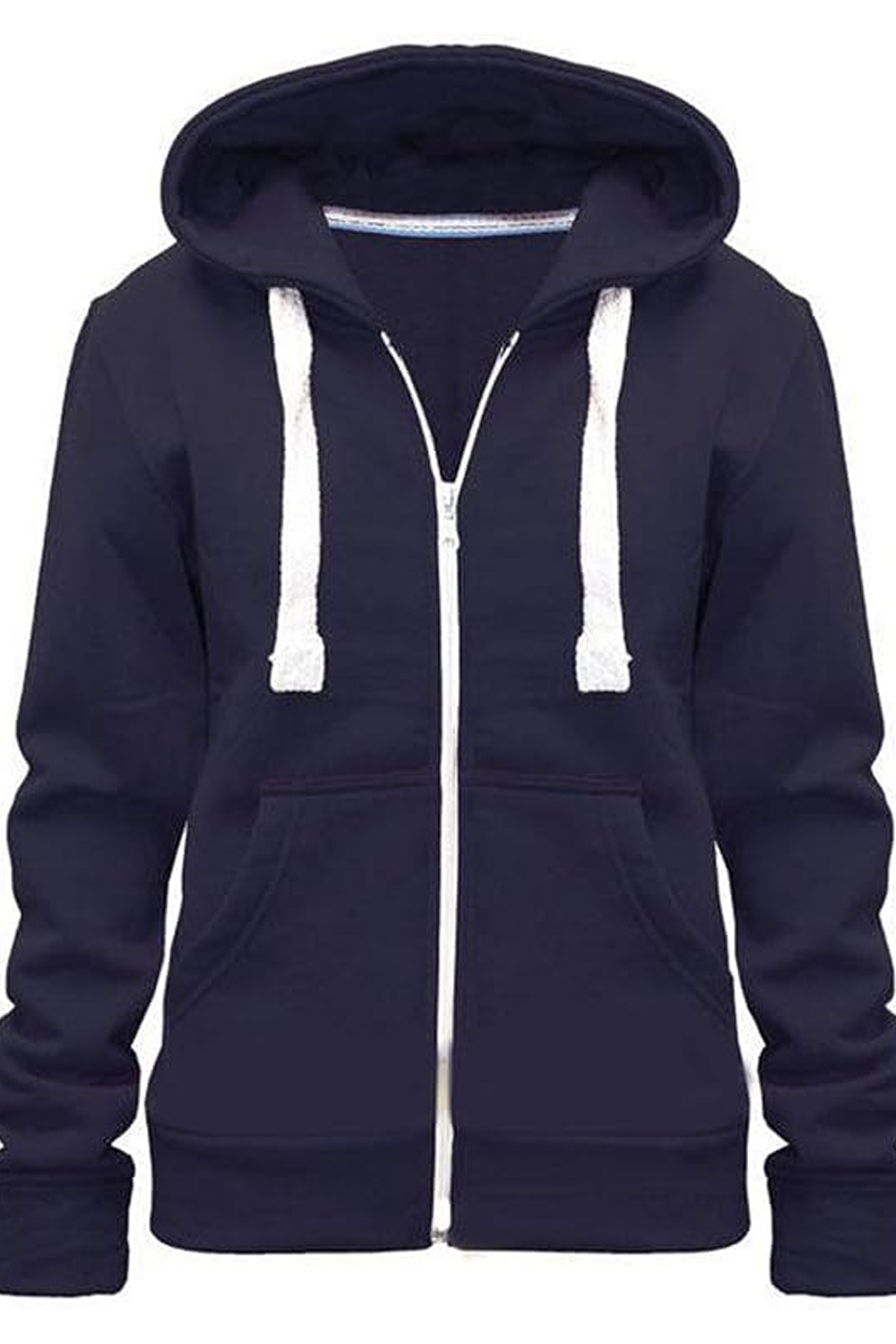 Women's Fleece Zip Hoodie Navy–UK 6-30