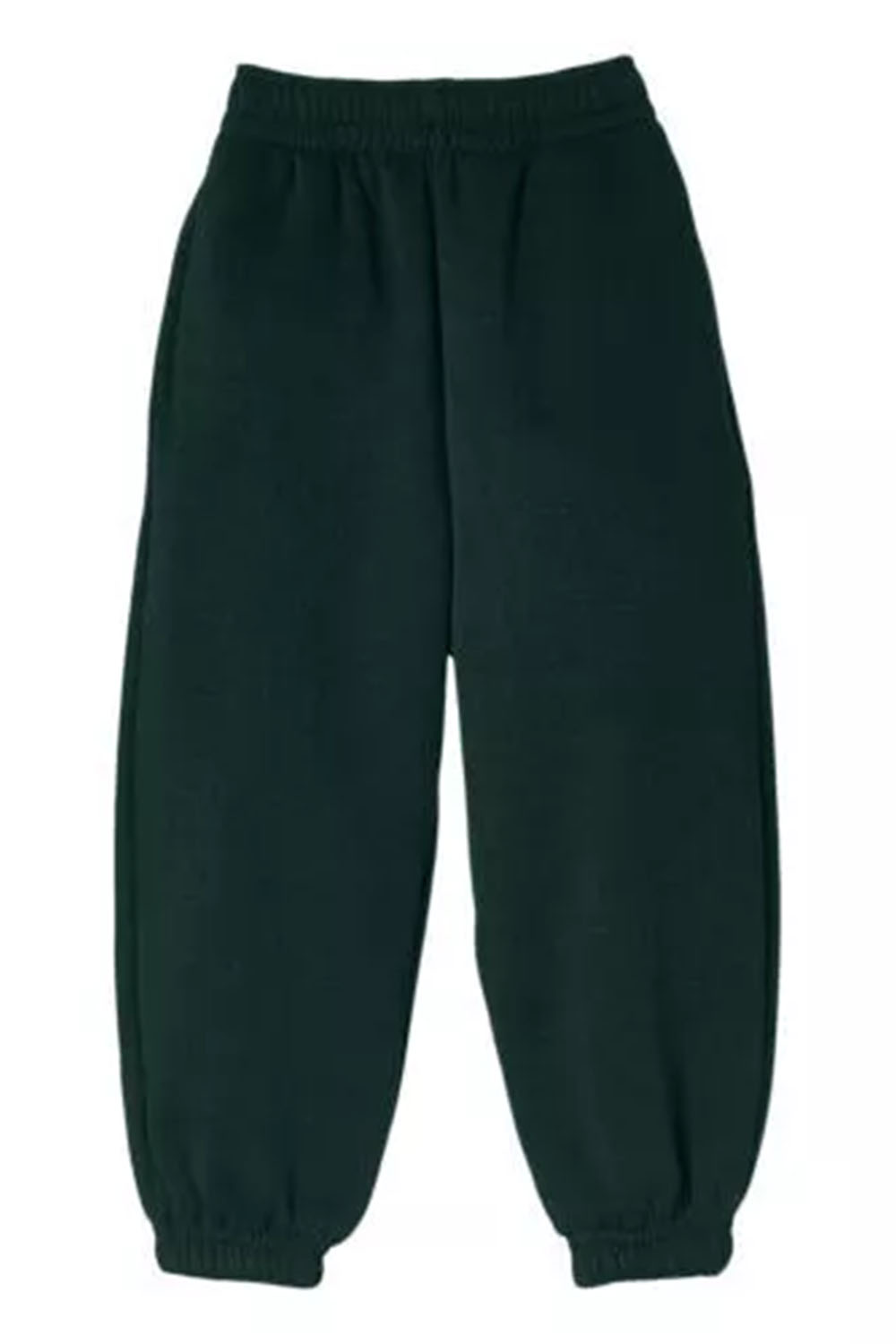 Womens Green Fleece Warm Joggers Tracksuit Pants