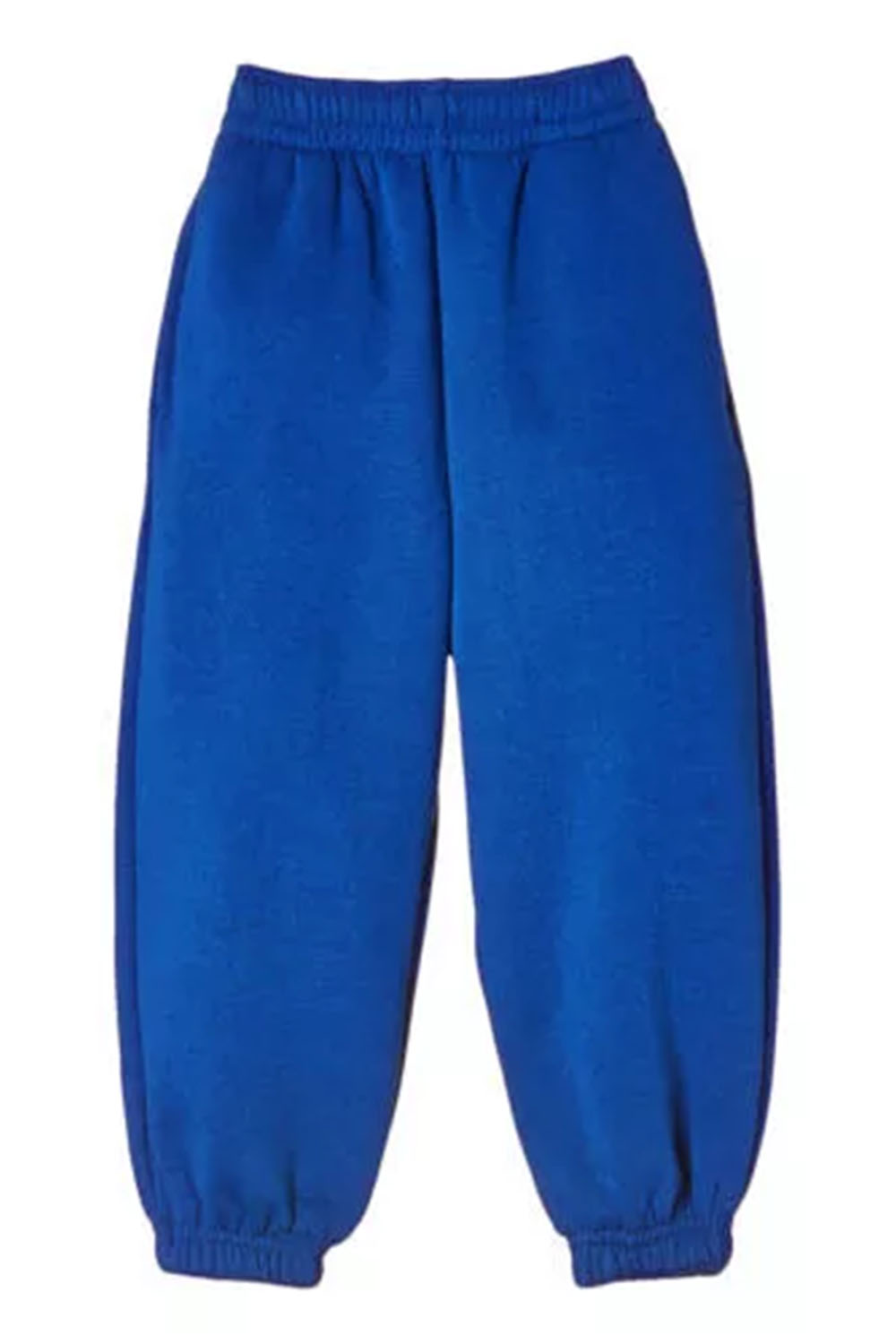Womens Royal Blue Fleece Warm Joggers Tracksuit Pants