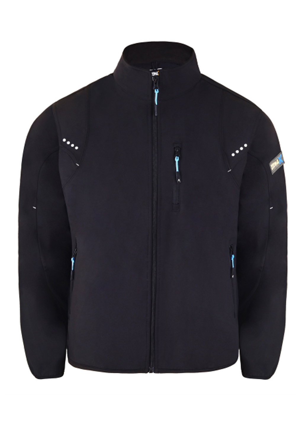 Woven Stretch Jacket Men Black