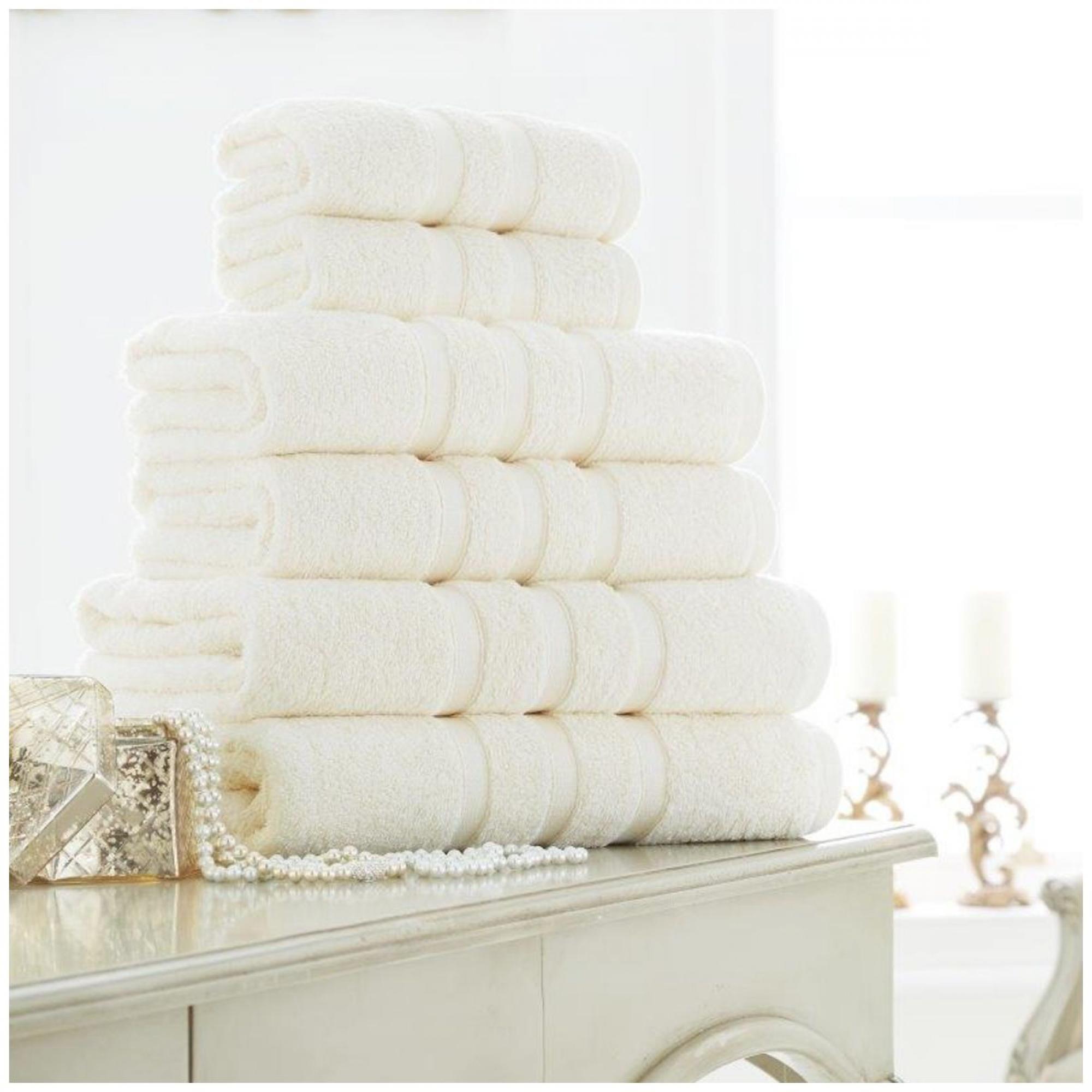 ZERO TWIST HAND TOWEL CREAM