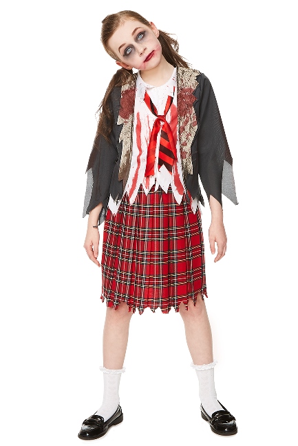 Wickedfun Zoombie School Girl costume